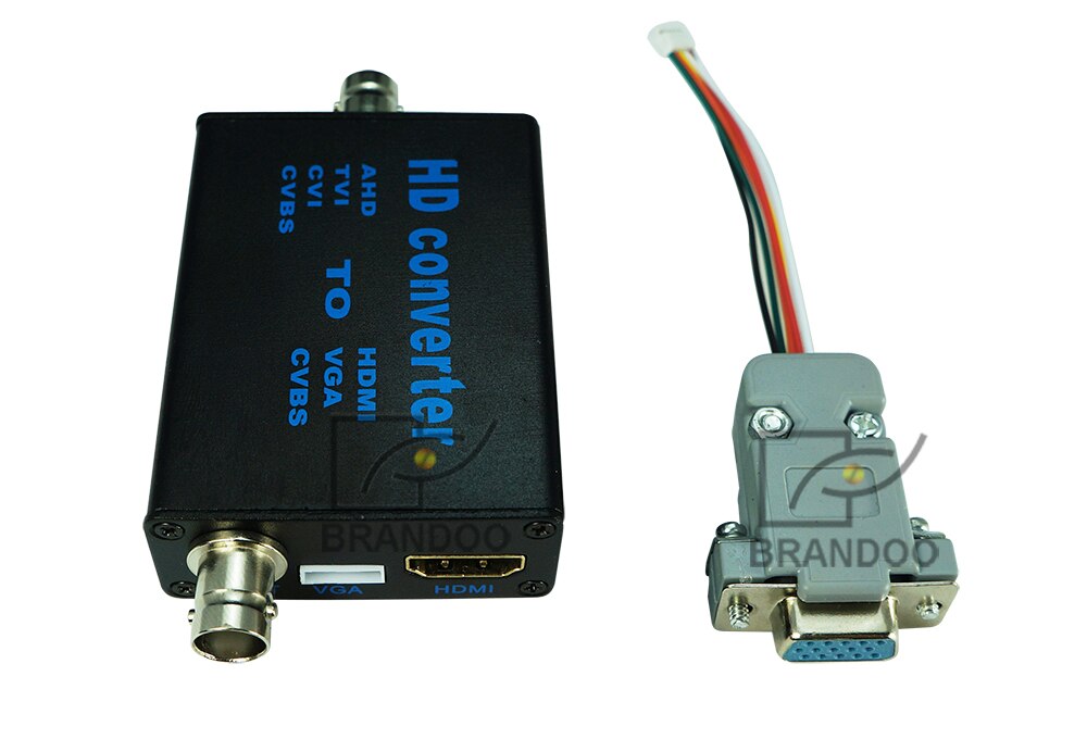 Ahd/Tvi/Cvi/Cvbs Signaal Naar Hdmi/Vga/Cvbs Signaal Converter 4-In-1 High Definition Video Signaal Converter