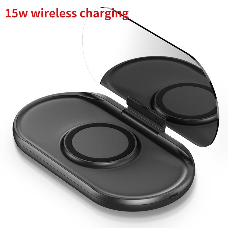 HUD Car Navigation Bracket Car Wireless Charger Head-Up Display Car HUD Mobile Phone Navigation Projector Car Accessories: 15w wireless charger