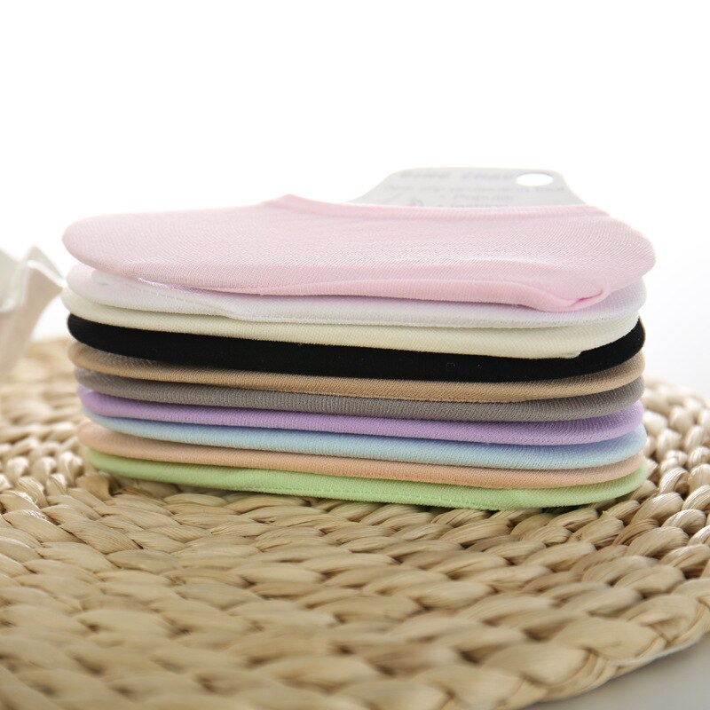 5 Pairs Summer Candy Color Invisible Non-slip Low Cut Socks Female Women Casual Cotton Breathable Girls Ankle Boat Socks