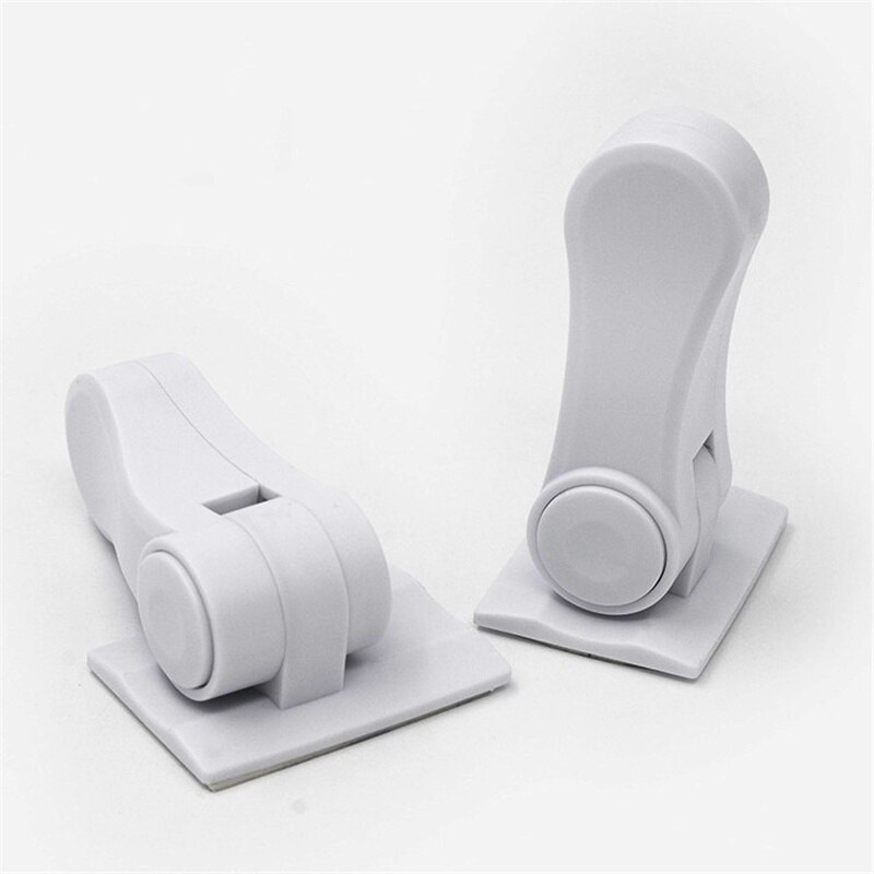 2 Teile/satz Baby Schrank Schlösser Tür Ebene Griff Mit Klebstoff Anti-Geöffnetes Schloss Für Art Schutz Baby Sicherheit Zubehör