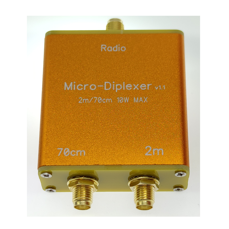 Filtro de duplexor V/U, transmisor y antena, 10W: orange