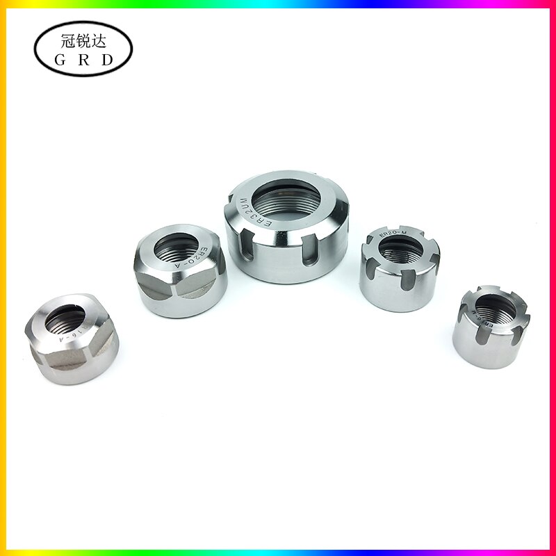 high ER11 ER16 ER20 ER25 ER32 A M UM high precision ER nut cnc tool frame Nut Engraving machine tool holder tool lathe