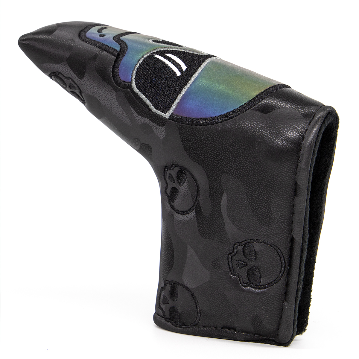 Golf Blade Putter Cover Golf Club Head Cover for Putter Leather Blade Putter Headcover with Magnetic Closure