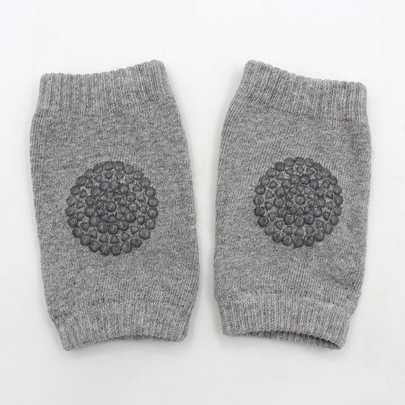 VS VOORRAAD Baby Knee Pads Protector Beenwarmers Kid Veiligheid Kruipen Elleboog en Knie Beschermende voor Zuigelingen Peuters Baby Been: Grijs