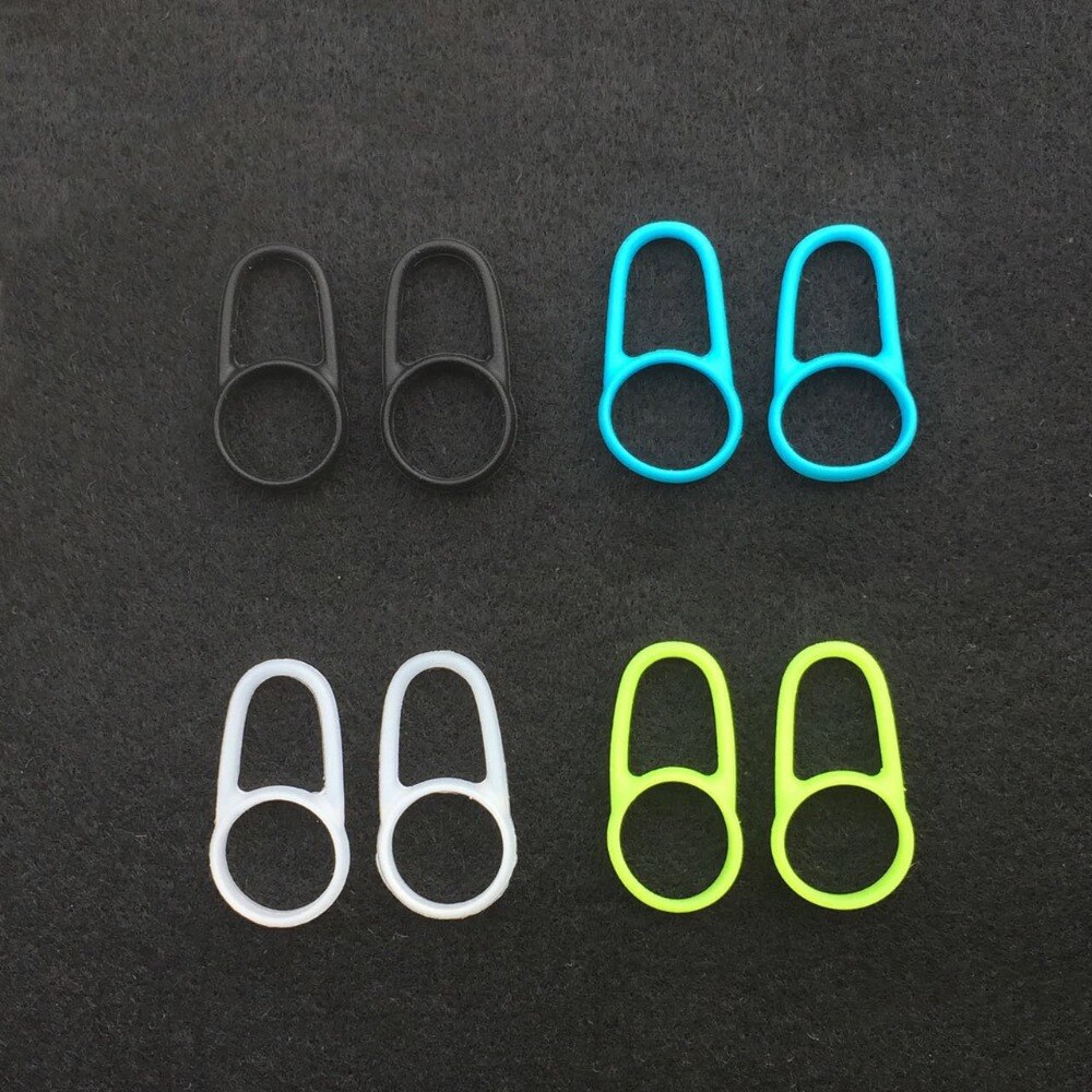 Universele siliconen oordopjes clip haak oorhaak hoofdtelefoon oorhaak hanger voor universele siliconen hoorn sport oorhaak 4 stuks /2 paar