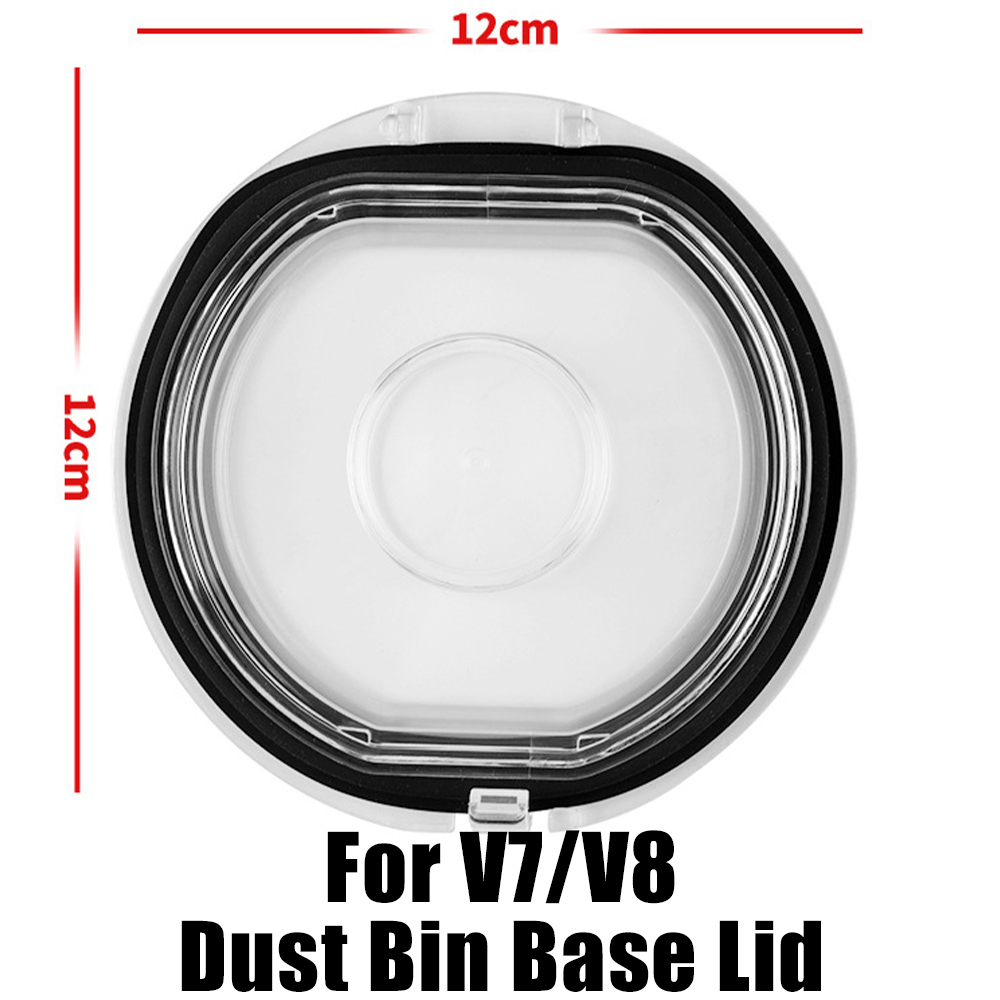 Bague d'étanchéité supérieure fixe et couvercle de Base pour aspirateur Dyson V6 V7 V8 V10 V11 V15, pièce de rechange pour tasse à poussière: kaki foncé