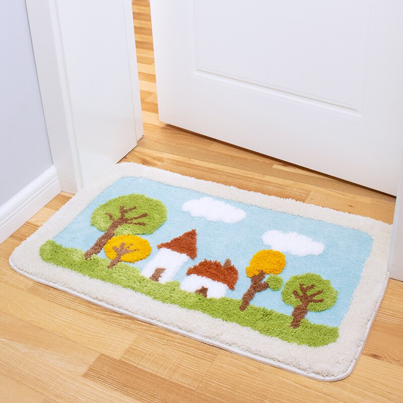 Zachte, zachte badmat, badkamer deurmat, decoratie, absorberende, antislip badmat, badmat, deurmat: 08 / 4060cm