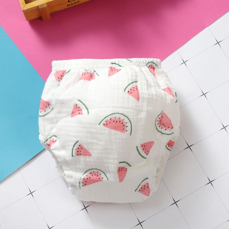 3-20 Months Baby Cotton Training Pants Panties Baby Diapers Reusable Cloth Nappies Infants Children Underwear Washable Nappy