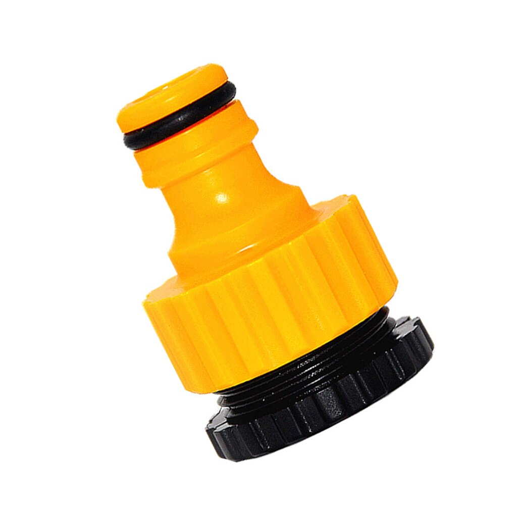 6pcs Quick Tap Water Connector Adapter Fast Coupling Adaptor Drip Tape 3/4"and 1/2" Barbed Irrigation Hose Connector Garden Tool