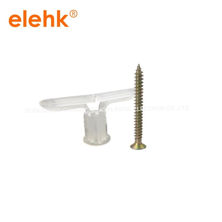 Plastic Expansion Wall Plug Plastic Anchor Bolt 9x18mm Nylon Wall Plug