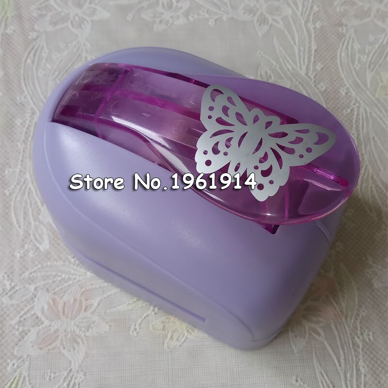 Troqueladora de mariposa grande, perforadoras para colección de recortes, perforador de Papel, herramientas DIY, Perforadora Papel, cortador de Papel, escuela