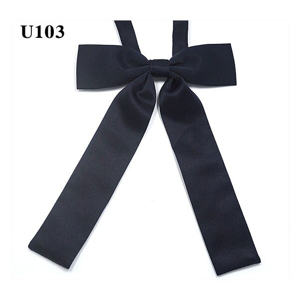 JK Bow Tie Uniform Accessories Japanese High School Girls Neck Rope Butterfly Knot Cravat Preppy Chic: U103