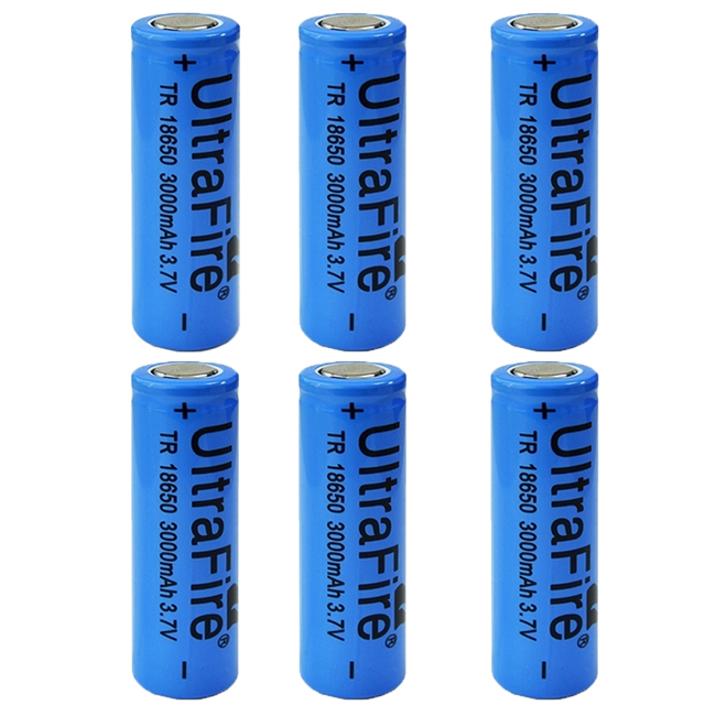 80000mAh Portable Mobile Power Bank with 4 USB LED Digital Display Charger Powerbank External Battery for Xiaomi Samsung IPhone: 6PCS Battery