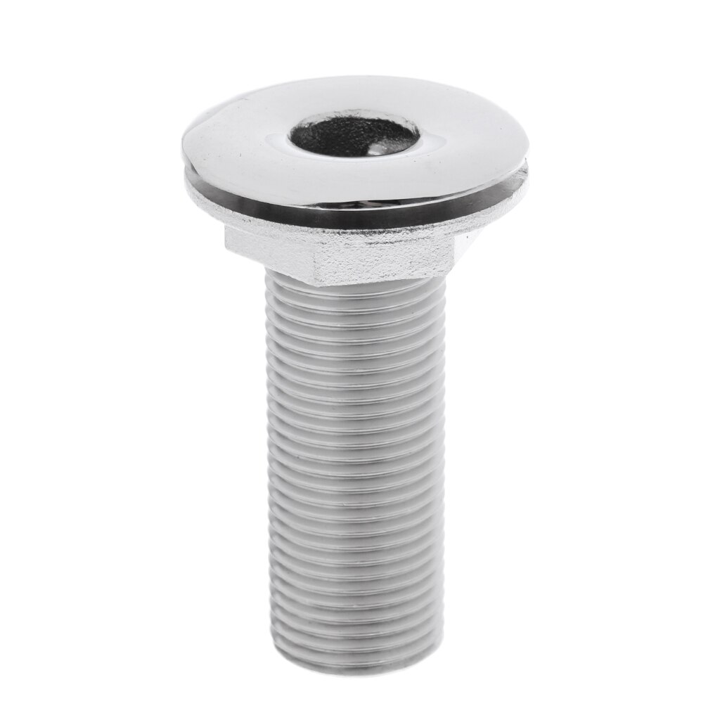 Boat Thru Hull Fitting Drain Straight Threaded Connector Pump Plumbing Hose