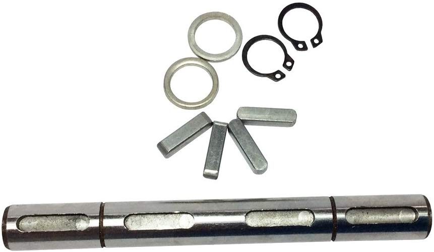 diameter 18mm dobbel utgangsaksel passer til snekkegirkasse nmrv 040 dobbel utgangsaksel+pakninger+s ringe+ hjørnepinne til 040 girkasse