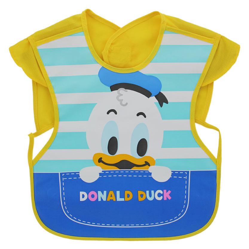 Baby Meal Pocket Waterproof Sleeveless Soft Plastic Baby Bib Meal Overcoat Reverse Dressing: P6