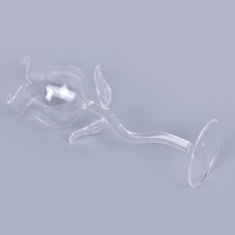 Kreative Wein Glas Rose Blume bilden Becher Blei-Freies Rotwein Cocktail Gläser Hause Hochzeit Party Barware Getränk 1Pc