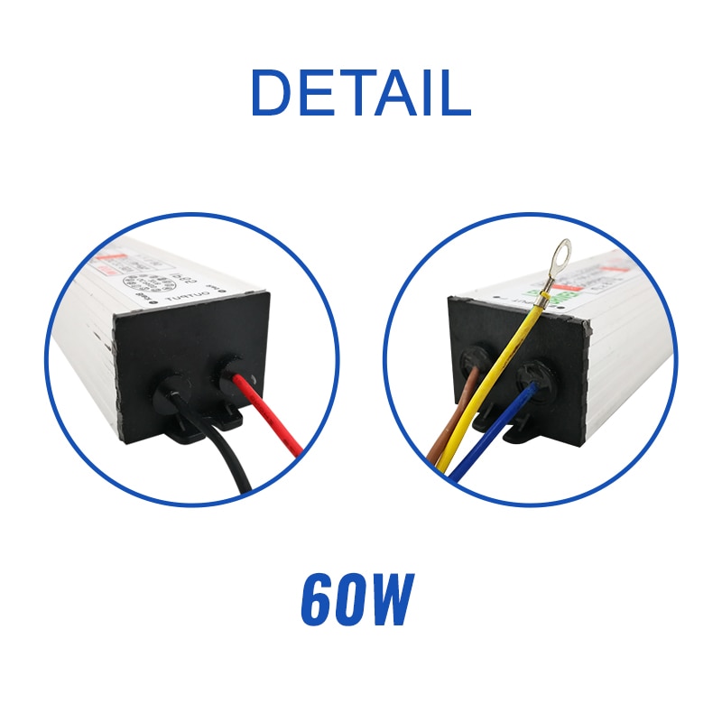 50W 100W High Power Constant Current LED Driver Waterproof IP65 Power Supply AC110-265V Input For Floodlight DC20-40V Output