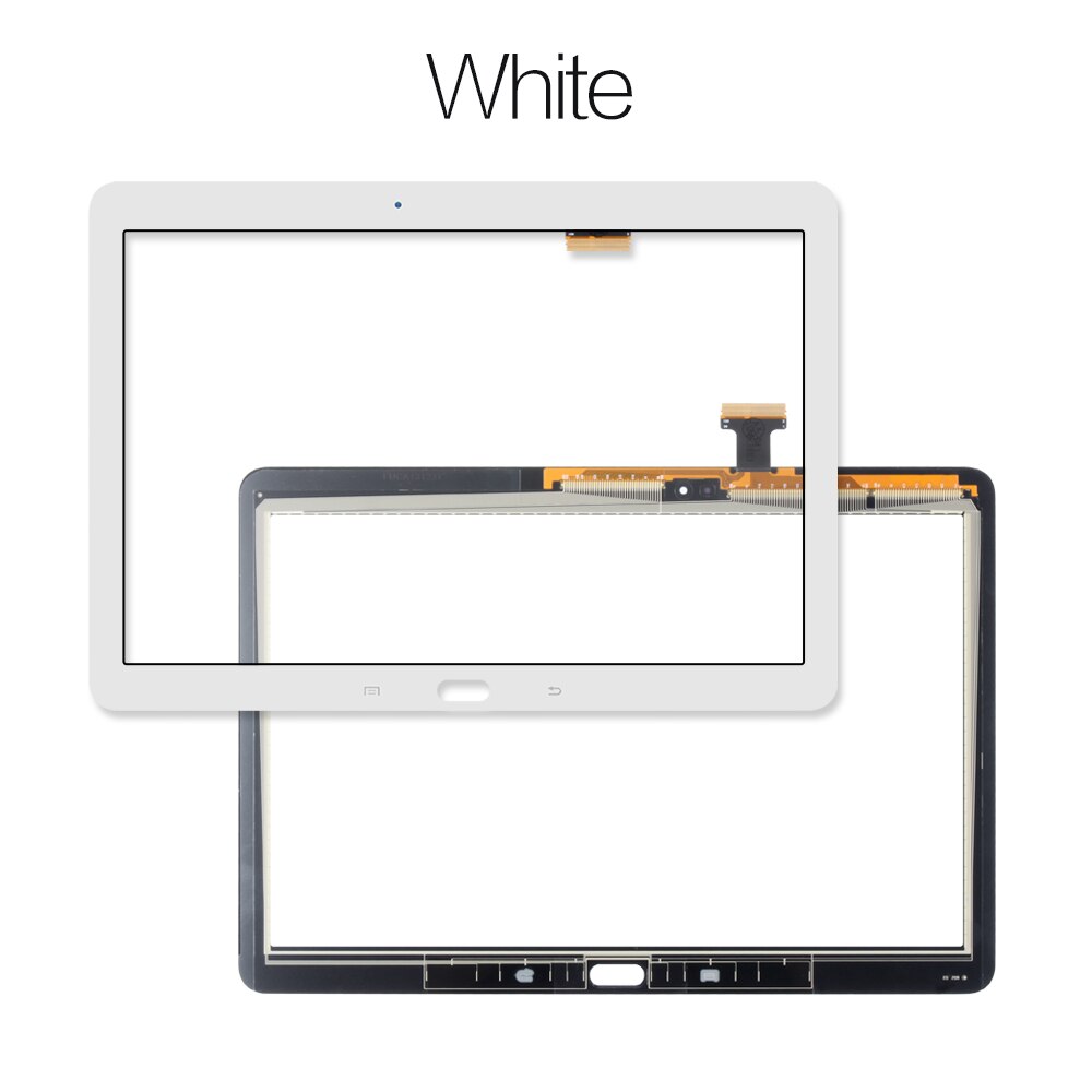 Srjtek 10.1" For Samsung Galaxy Note 10.1 SM-P600 P600 P601 P605 Touch Screen Digitizer Glass Panel Sensor Tablet PC Replacement: white