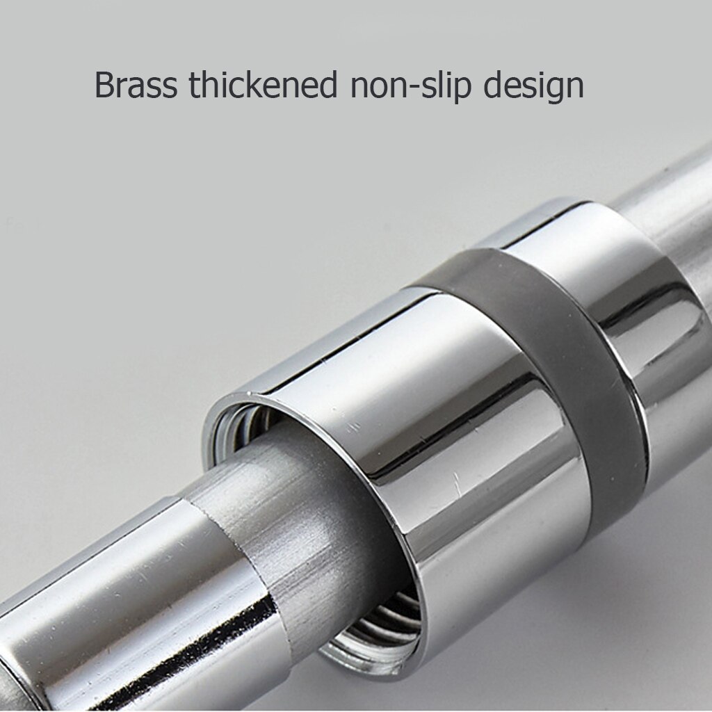 High Pressure Silver PVC Smooth Shower Hose For Bath Handheld Shower Head Flexible Shower Hose