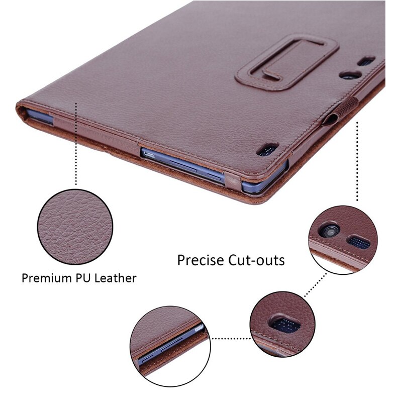 For Lenovo A10-30F TB2 X30L X30F Tablet 10.1'' Case Stand PU Leather Para Cover Case For Lenovo Tab 2 A10-30 Smart Case Cover
