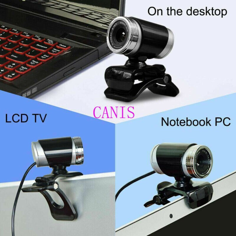 Webcam USB 12 Megapixel High Definition Camera Web Cam 360 Degree MIC Clip-on For Skype Computer With Mic PC Laptop Shop