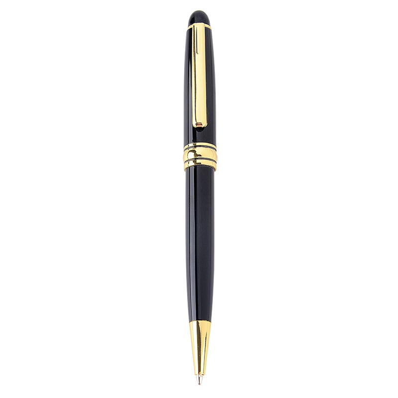 Metal Ballpoint Pen Business Writing Gold Silver Clip Roller Ball Pens School Student Office Stationery