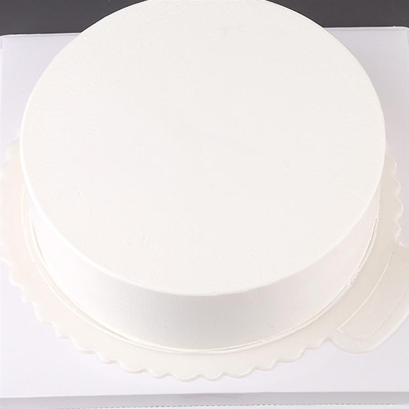 5Pcs Cake Serving Tray Cake Board Cake Mat Cake Display Base Reusable Round Plate Non-Stick Cake Tray