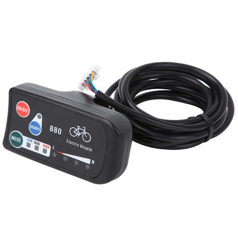 Vélo électrique KT affichage LCD3/LCD3U/LCD4/LCD5/LCD6/LCD6U/LCD7/LCD8H/LCD8S/LCD9R LED880/LED900S 36V/48V/72V pièces de vélo électrique: KT-LED880 SM