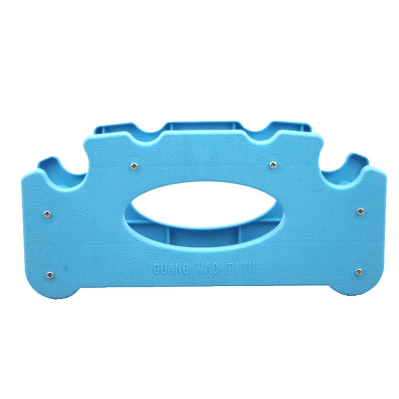 AD-Small Gym Dumbbell Rack Standing Bracket Dumbbell Floor Bracket Home Fitness Accessories: Blue