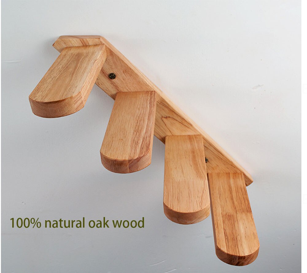 Animal de compagnie grimpeur | Échelle d'arbre de chat, planche à sauter, support de chat, Protection des meubles en bois pour chaton