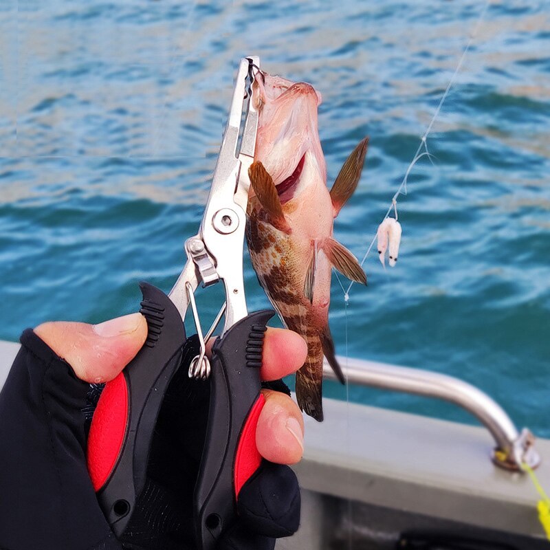 Fishing Pliers Multifunction Scissors Convenient Stainless Steel Steel Fishing Scissors Pliers Line Cutter Lure Bait