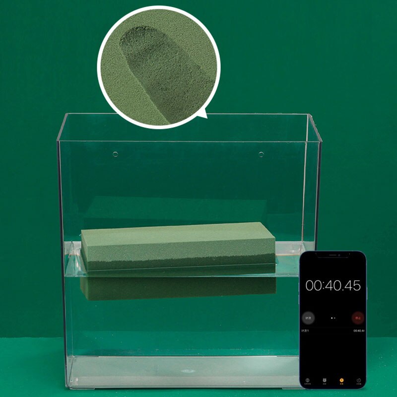 10 Stuks Bloemen Schuim Blok Diy Bloem Verpakking Groen Piepschuim Bricks Modder Kunstmatige Bloem Houder Bruiloft Tuin Home Decoratie