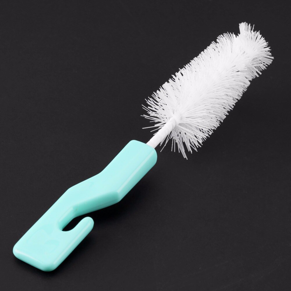 Baby Bottle Brush Nipple Brush 360-degree Rotating Head Cleaning Sponge Cup Brush Kit 2pcs/set