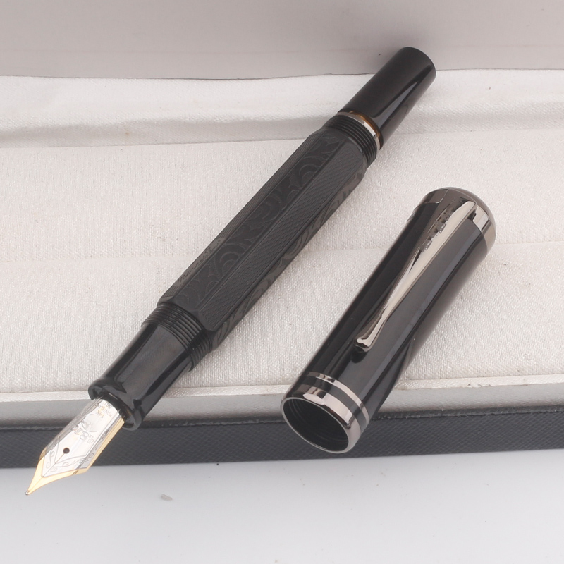 MB Rollerball Ballpoint Writer Marcel Proust Classique Style Carving Fountain Pens Writing Ink