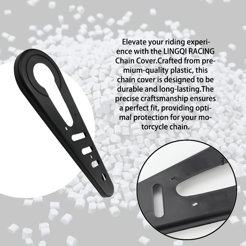 LESQUE Pit Dirt Bike Chain Cover Decorative Guard Sprocket Protector For 49cc Mini Pocket Monkey Quad Bikes Motorcycle Motocross