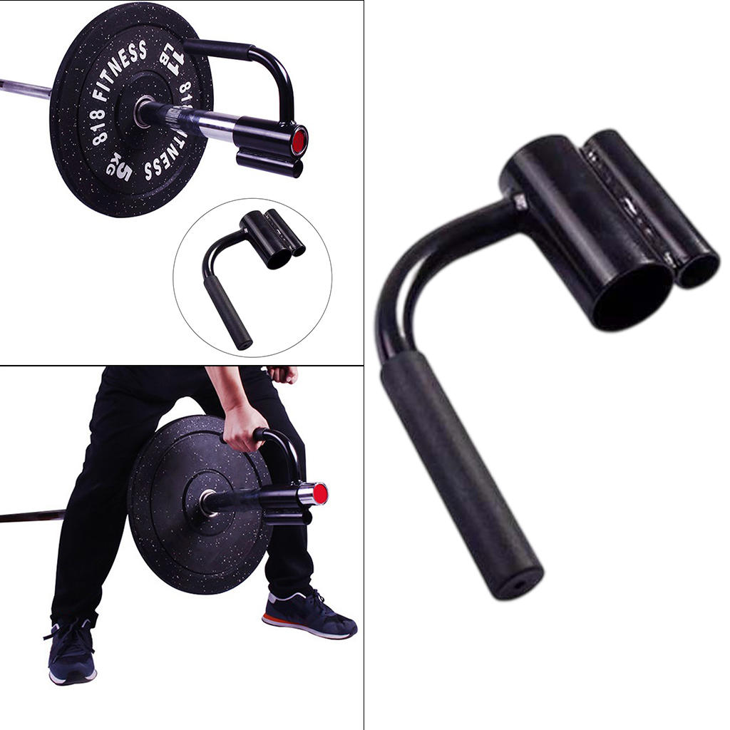 Barbell Handle Landmine Attachment ,T Bar Row Angled for Deadlift Squat