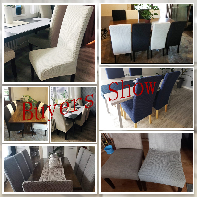 Housse de chaise molletonnée à haut dossier, protection anti-salissure, pour salle à manger, Banquet, mariage, taille XL