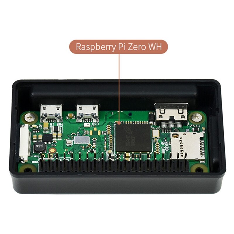 Module d&#39;écran d&#39;affichage pour Raspberry Pi Zero / Zero W, 2.13 pouces SPI 250X122, avec étui