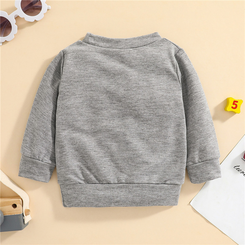 0-36m Baby Girls Casual Sweatshirts Spring Autumn Toddlers Letter Printing Bay Girls Long Sleeve Sports Pullovers