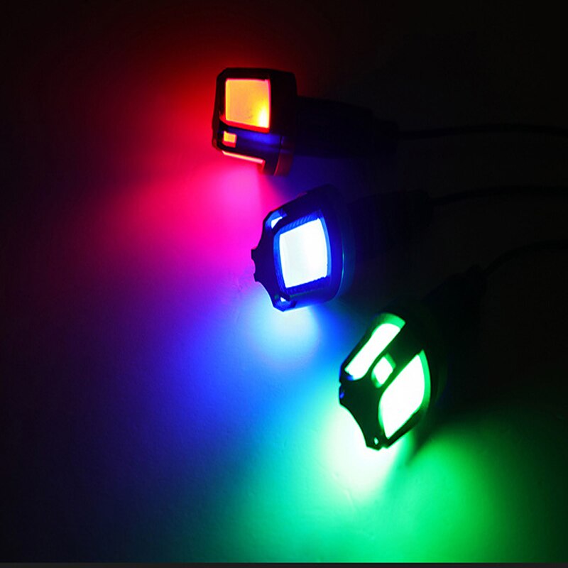 Verlichting Moto Rcycle Led Strip Verlichting Light Rood Groen Blauw Decoratie Moto 10W 1200LM 2 Stuks Strobe Verlichting Voor Moto rcycles