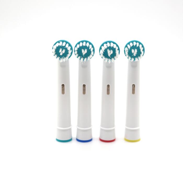 Cabeça de escova de dentes elétrica 4 tamanhos, universal para higiene profissional ortopédica limpeza dos dentes