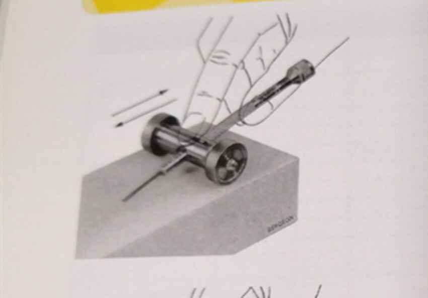 Watch repair tool Bergeon 2461 grinding screwdriver grinding screwdriver