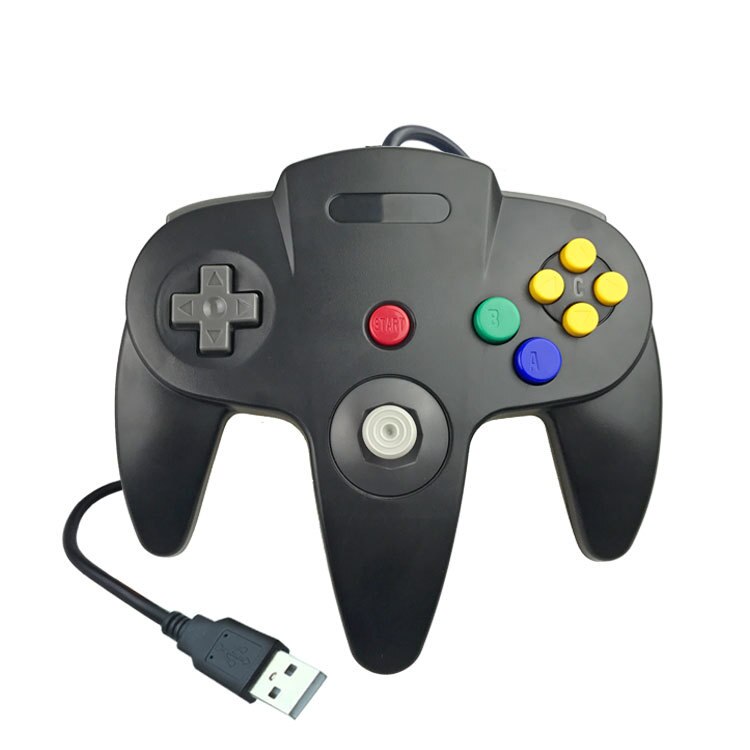 Gamepad Wired Controller Joypad Für Gamecube Joystick Spiel Zubehör Für Nintend N64 Für PC MAC Computer Controller: 5