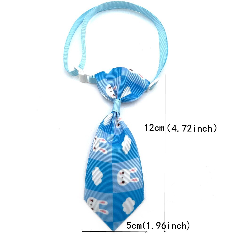 30/50pc Easter Pet Dog Bow Ties Rabbit Style Small Dog Bow Tie Accessories Puppy Dog Collars Adjustable Dog Necktie Pet Supplies