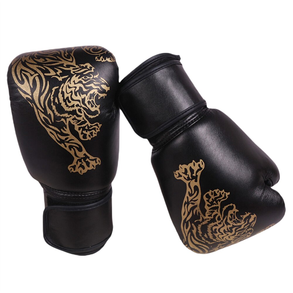 Boxing Gloves Flame Tiger Children's Training Gloves Teens Junior Kids Sparring Gloves for Punching Bag Kickboxing Sports