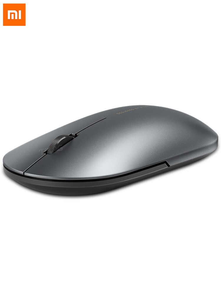 Original Xiaomi Maus Tragbare Drahtlose Spiel Maus 1000dpi 2,4 ghz Bluetooth Maus Link Optische Maus Mini Metall Maus