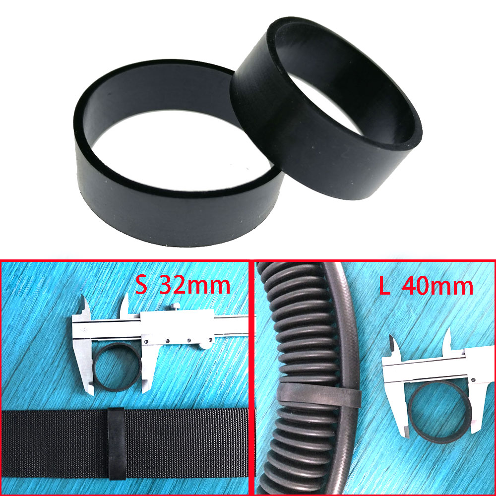 2/6/10 Stuks Tech Duiken Rubberen Achterplaat Harnas Singels Keeper Loops BCD Snorkel Retainer
