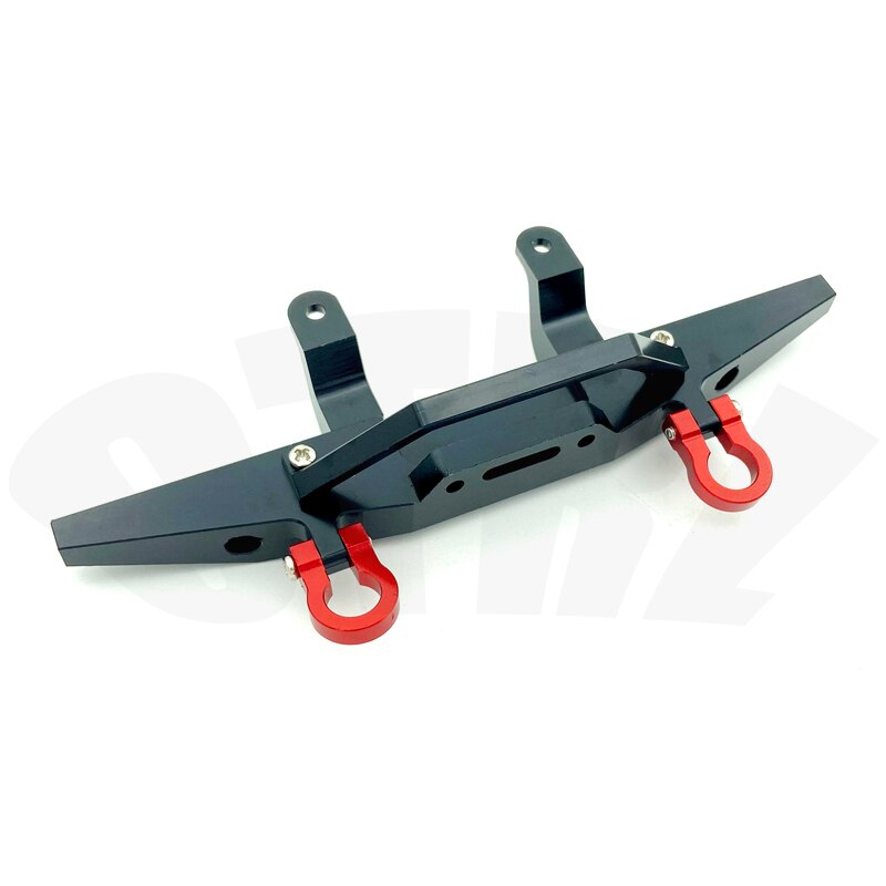 Metalen Voorbumper, geschikt Voor Wpl C14 C24 C24-1 1/16 Mn D90 D91 MN96 MN99 MN99s 1/12 Afstandsbediening Auto Upgrade Onderdelen: MN Type A Titanium