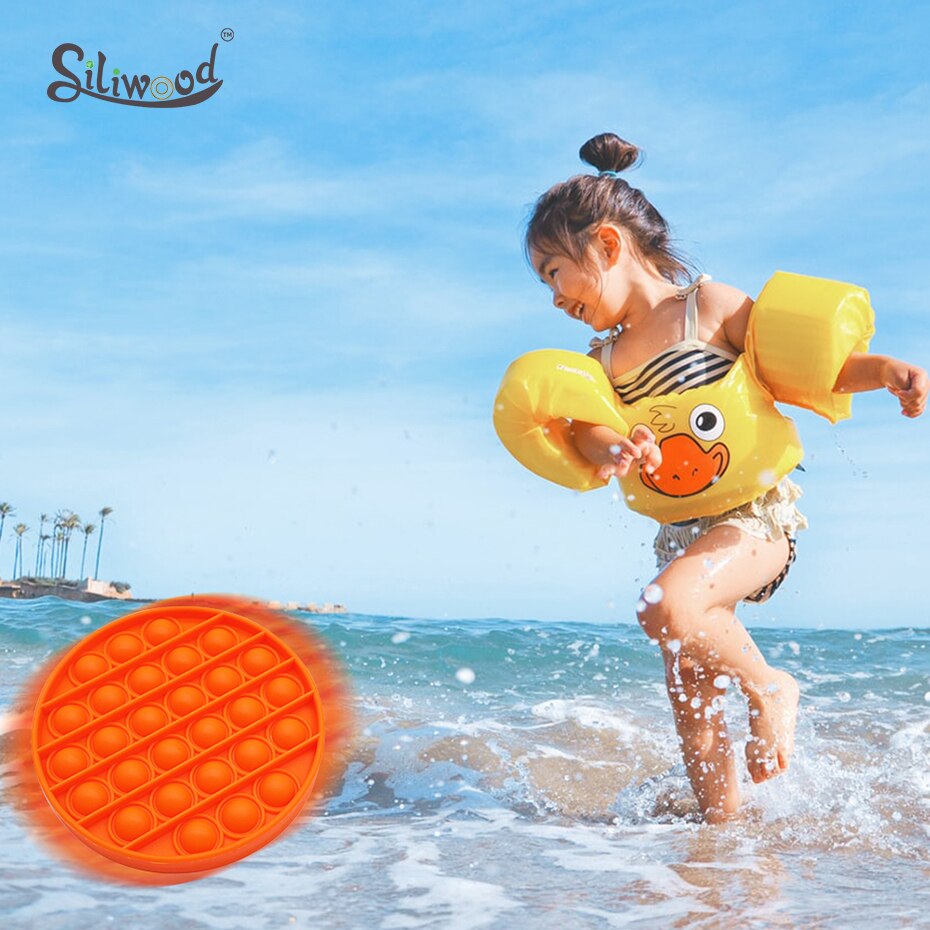 1Pc Push Bubble Fidget Zintuiglijke Speelgoed Autisme Speciale Behoeften Stress Reliever Helpt Stress En Verhogen Focus Zachte Squeeze speelgoed
